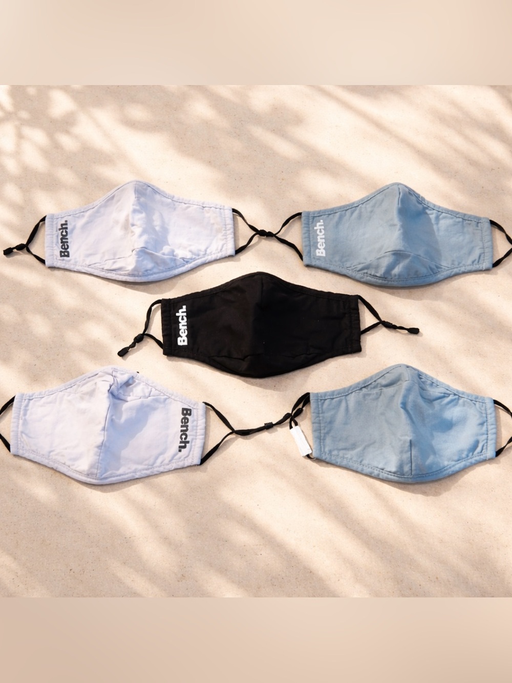 Bench Cloth Face Masks - Pack of 5